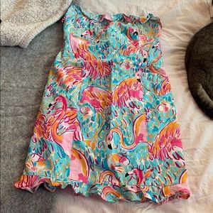 Strapless midi dress Lilly Pulitzer